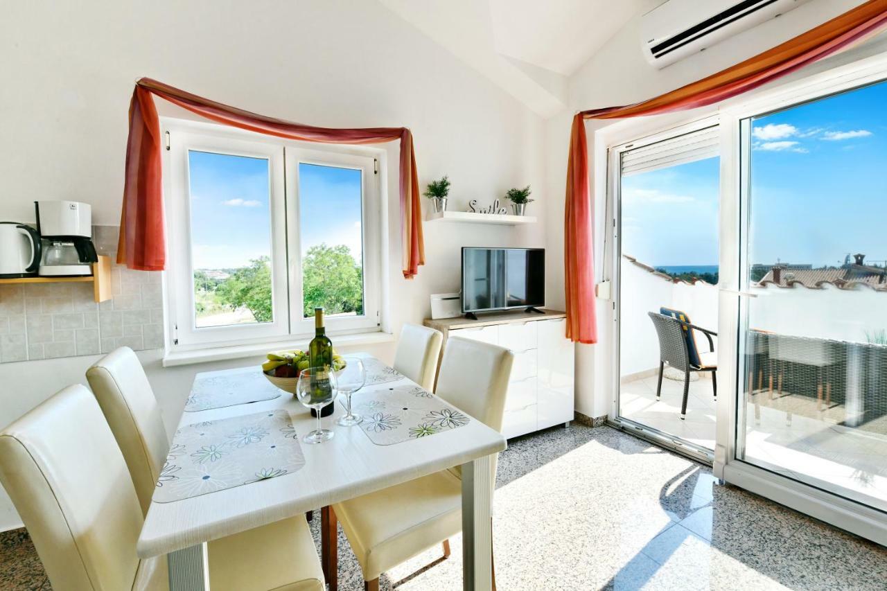 Apartman Del Mar Leilighet Poreč Eksteriør bilde