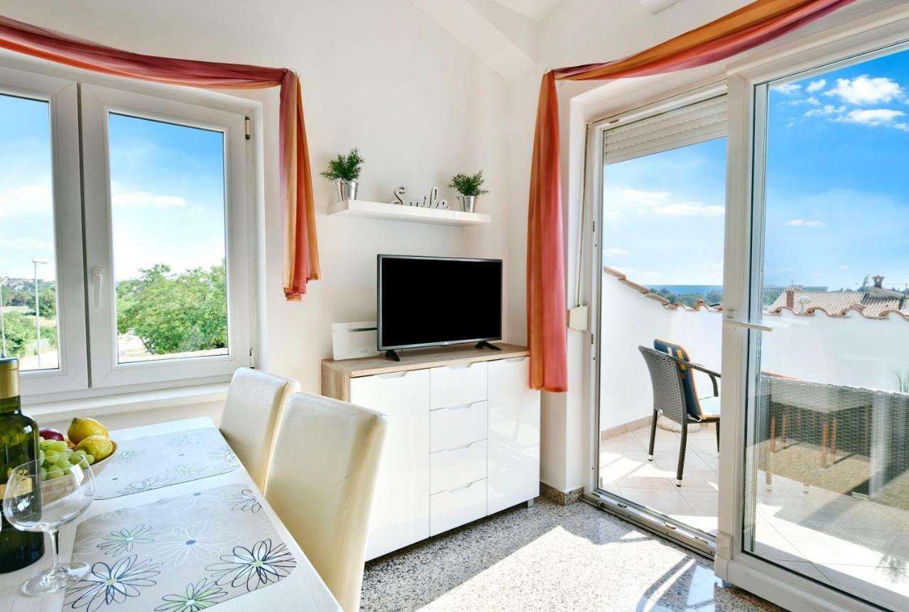 Apartman Del Mar Leilighet Poreč Eksteriør bilde